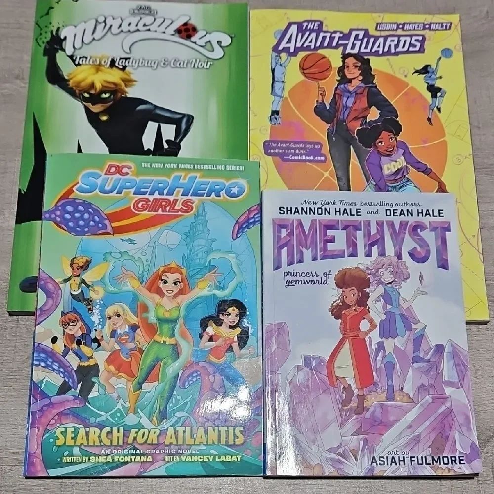 DC Graphic Novel Collection Including Miraculous & Avant-Guards.